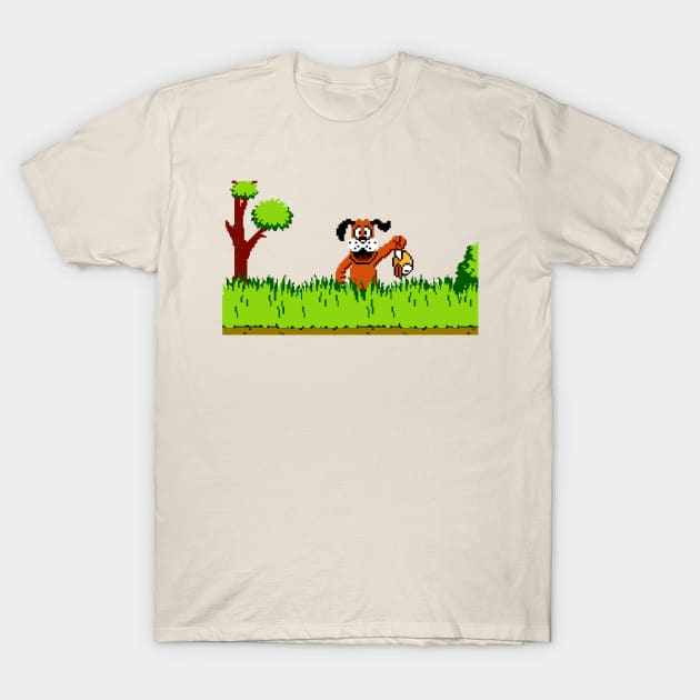 flappy bird hunt T-Shirt by Dawgstyle